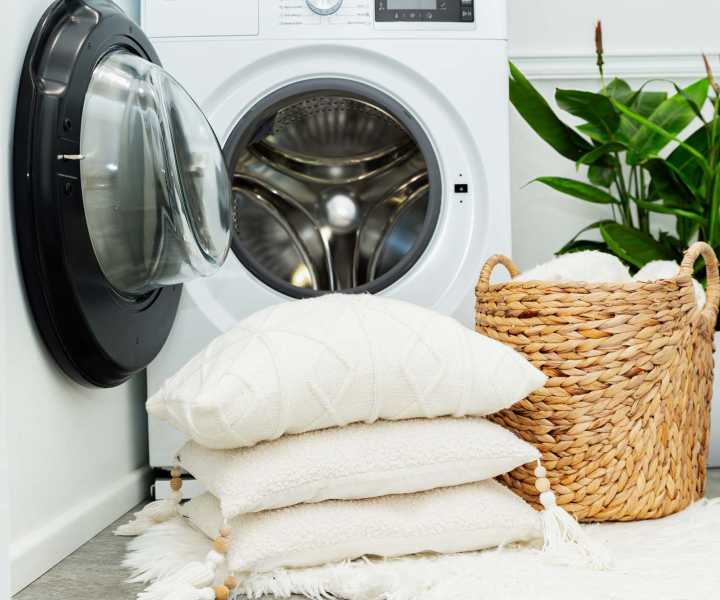Laundry facility at Signal Hill Apartments in Mechanicsville, Virginia