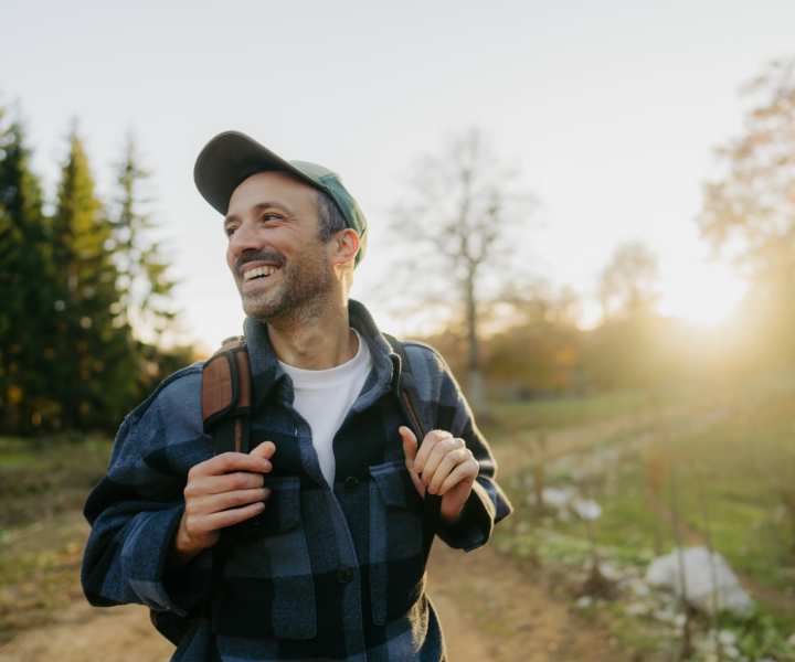 A resident exploring the park near Acacia in Haltom City, Texas