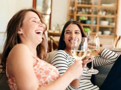Residents enjoying with their friends at Spring Oaks in Spring, Texas
