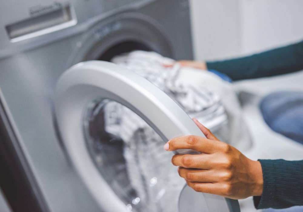 Laundry facility at Lexington Place Apartments in West Columbia, South Carolina 