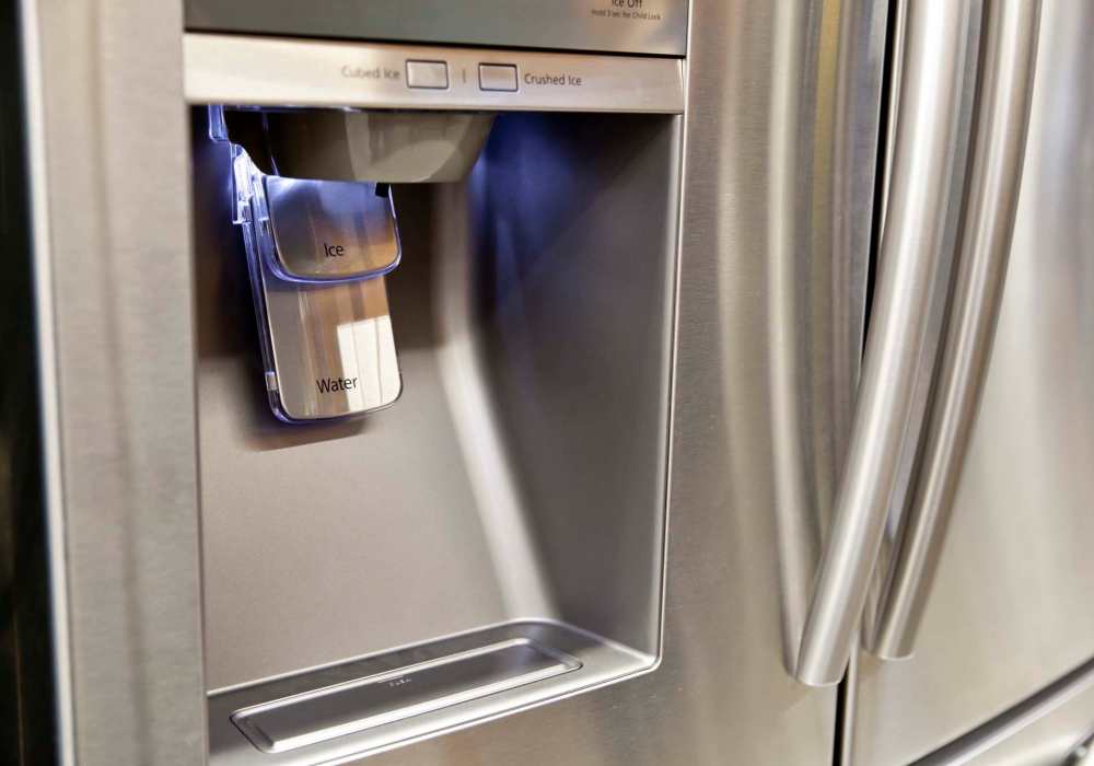 Refrigerator at North Road Townhomes in Scottsville, New York