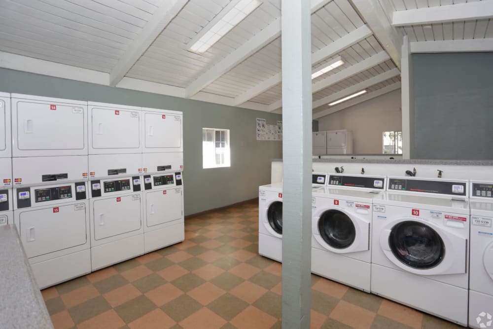 Laundry facility at Olive Ridge in Pomona, California