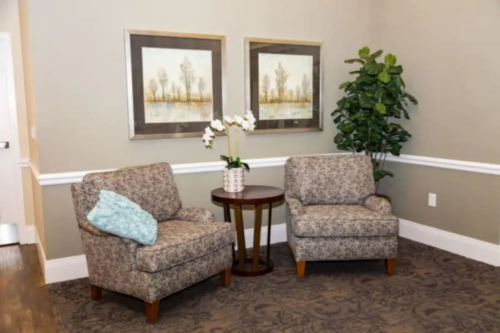 Common area at Liberty Place Memory Care in West Chester, Ohio