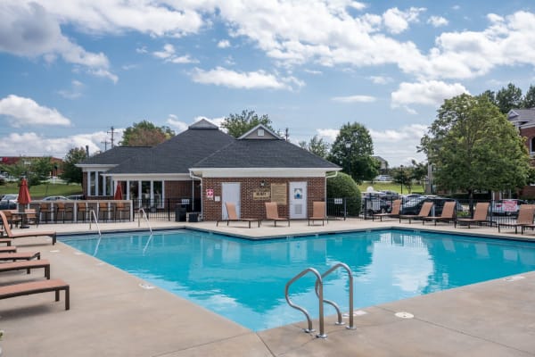 Sparkling Pool at Palmetto Place in Fort Mill, South Carolina