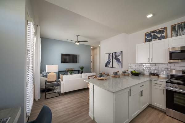 Open floor plans at The Montgomery at Rancho Mercado in Surprise, Arizona