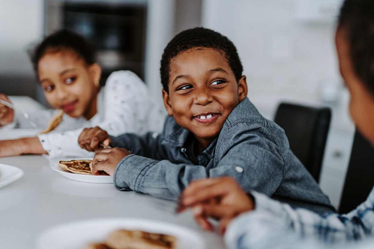 Resident children in their school near Fontana Pointe in Greeneville, Tennessee