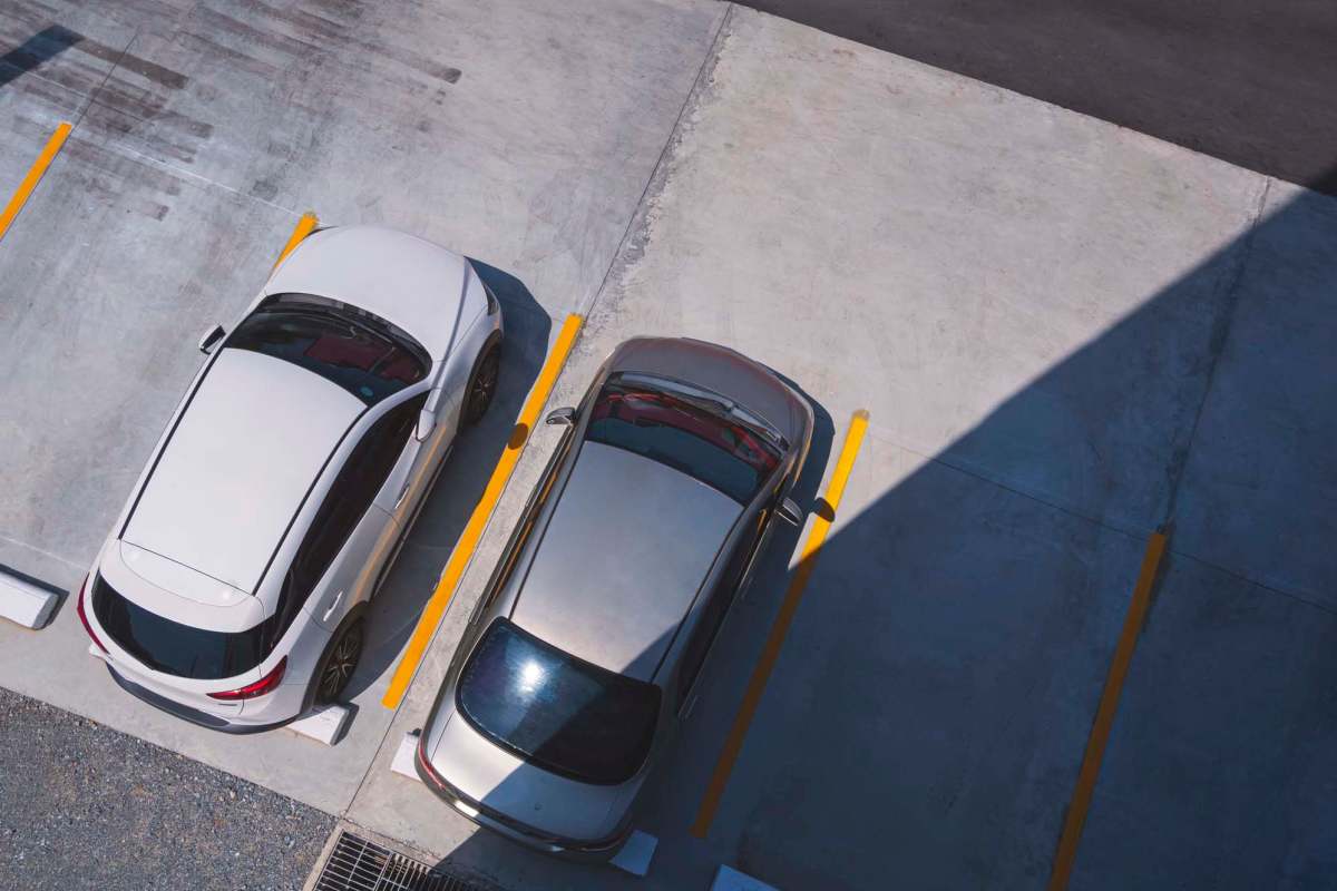 Parking at Birchwood Villas in Manhattan, Kansas