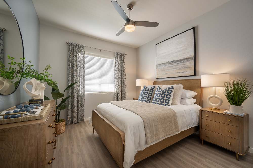 View the floor plans at The Montgomery at Rancho Mercado in Surprise, Arizona