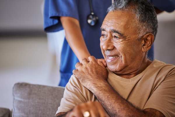 Residents receiving care at Harmony Senior Services in Charleston, South Carolina