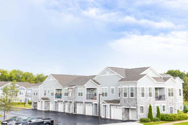 Exterior  view at Villas On Fir in Granger, Indiana