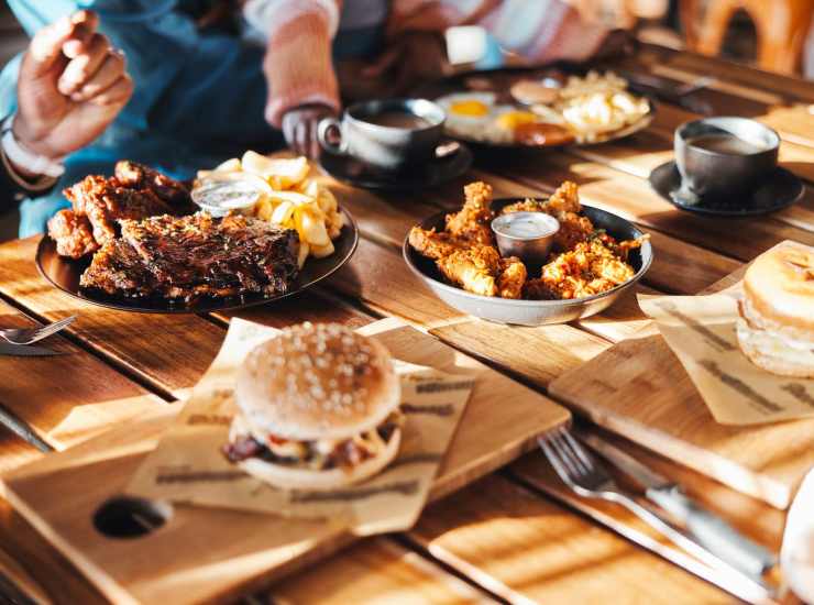 Delicious-looking food at a restaurant near Norco Valley Square in Norco, California