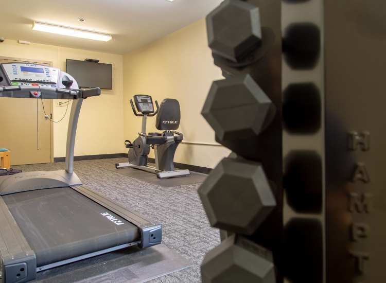Fitness center at Fairhaven Village in Fairhaven, Massachusetts