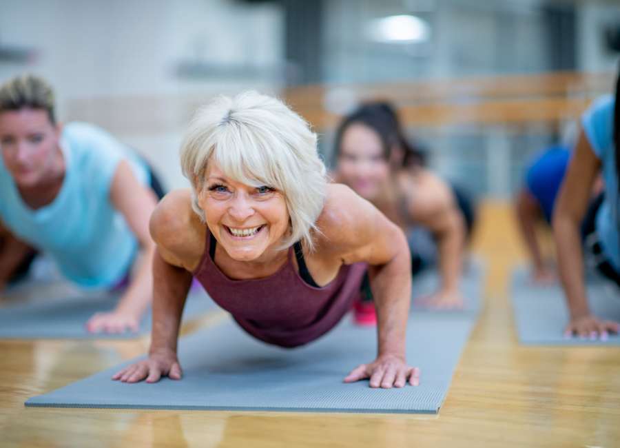 Resident working out at The Residences at Thomas Circle in Washington, District of Columbia