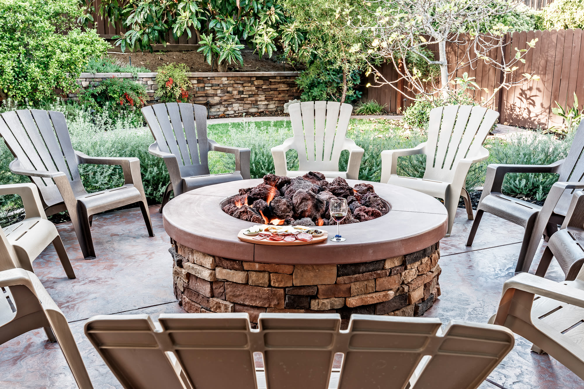 Firepit at The Heights at Waterpointe in Flowood, Mississippi