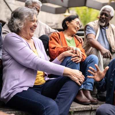 Residents having fun time at The Carlyle in Santa Clara, California