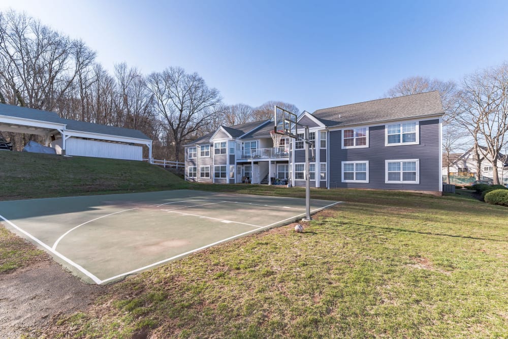 Our Modern Apartments in East Haven, Connecticut showcase a Basketball Court