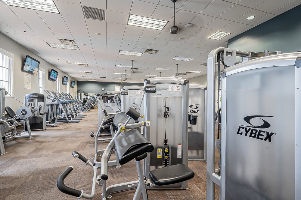 Fitness center at Main Street Lofts at Verrado in Buckeye, Arizona