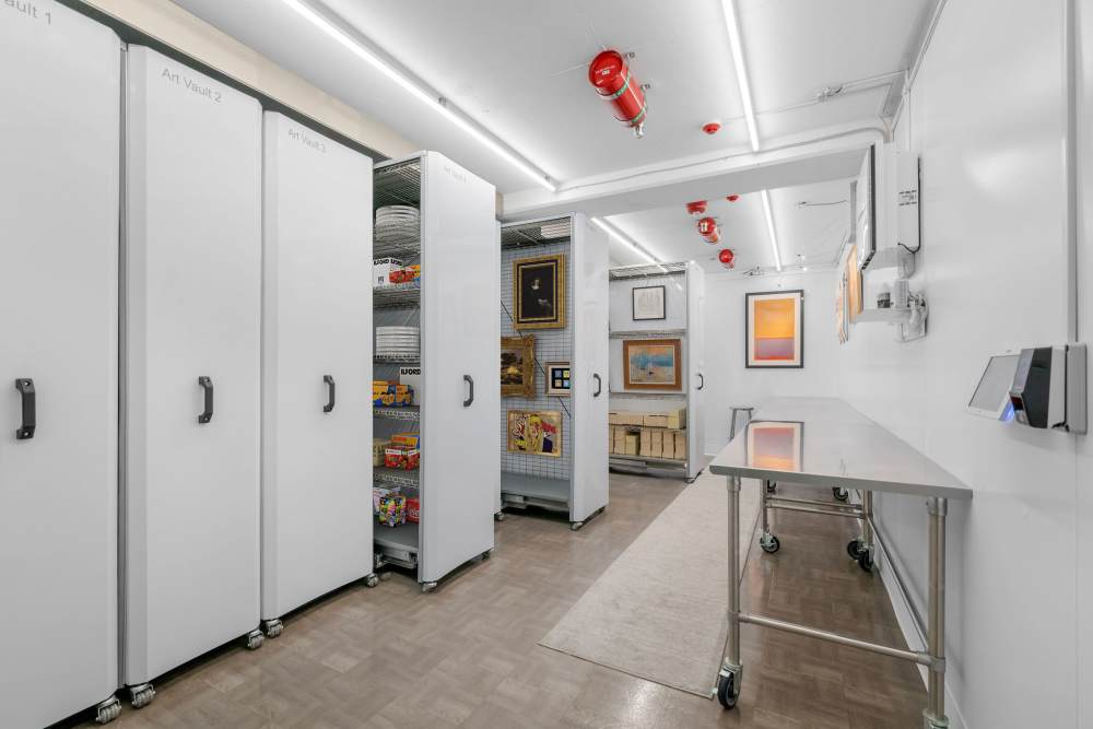 Art Vault at Hollywood Vaults in Los Angeles, California