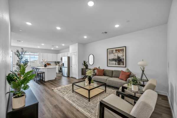 Modern living room at Prosper 83 in Sparks, Nevada