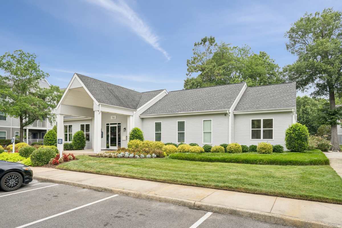 Exterior view of apartment at Pilot House in Newport News, Virginia