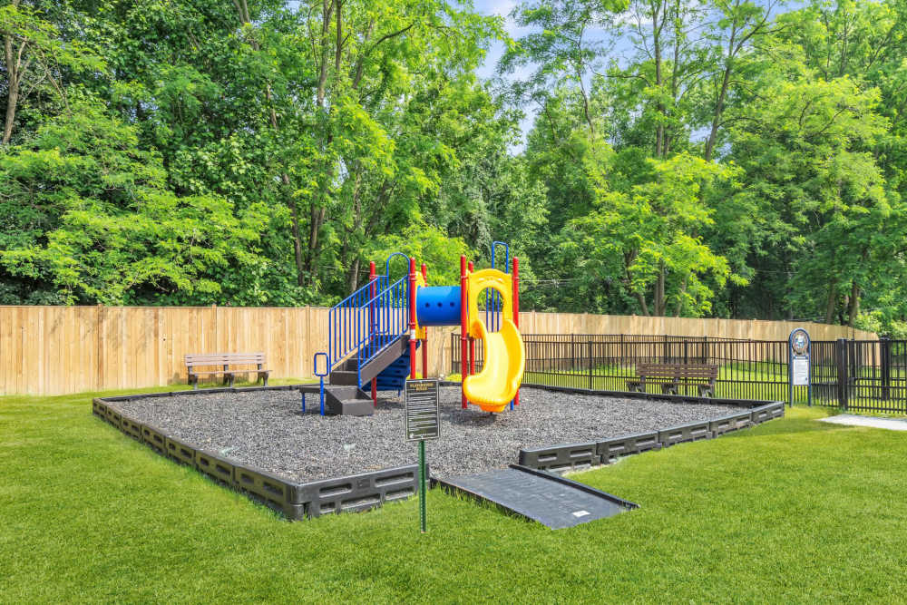 Community playground at Eagle Rock Apartments at Bel Air North in Forest Hill, Maryland