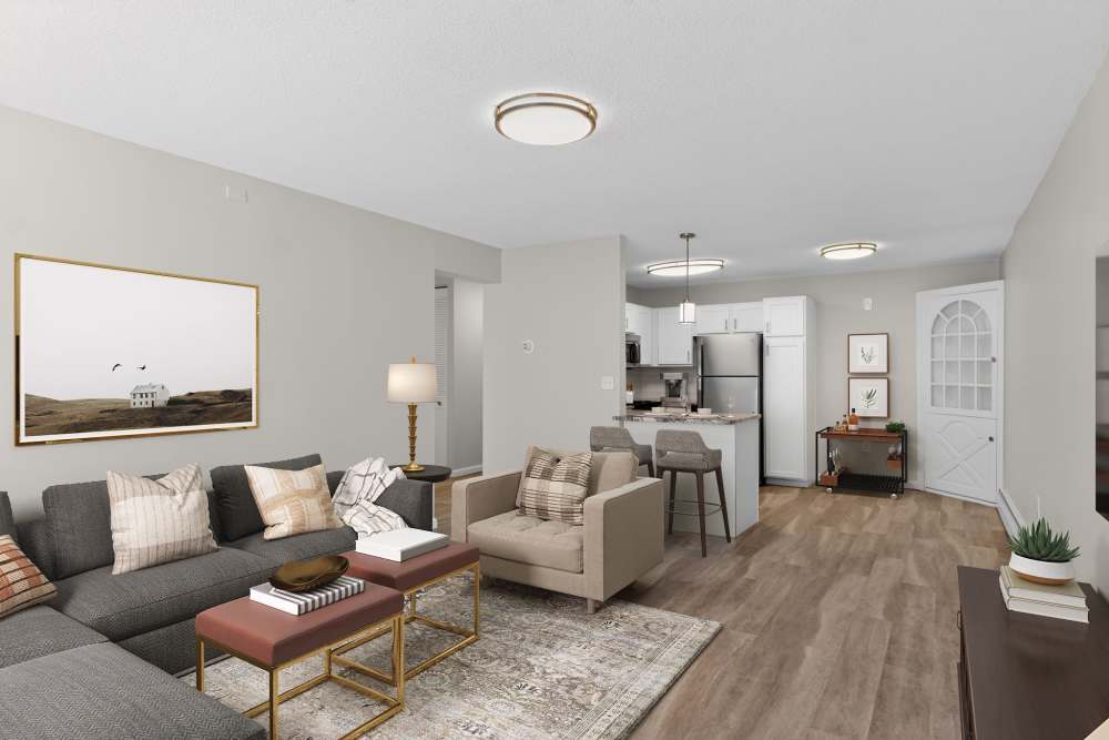 Apartment interior at Eagle Rock Apartments at West Hartford in West Hartford, Connecticut