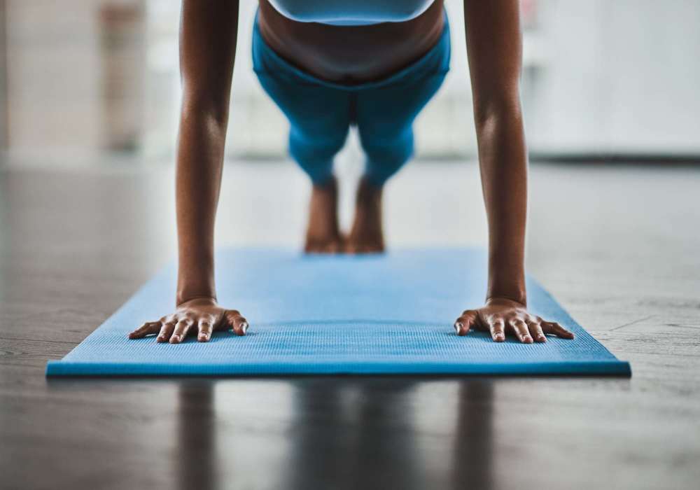 Yoga and stretch studio at Argent Cottages in Hardeeville, South Carolina