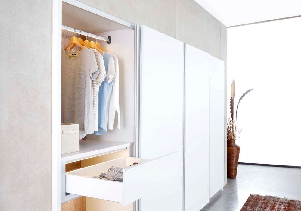 Closets at Wasatch Club Apartments in Midvale, Utah