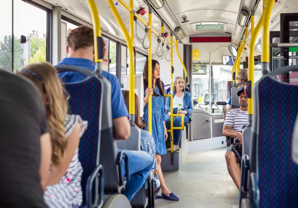 Public transport near Westminster Apartments in Spokane, Washington