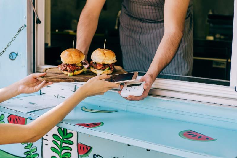 Food Truck at City View Apartments in Nashville, Tennessee