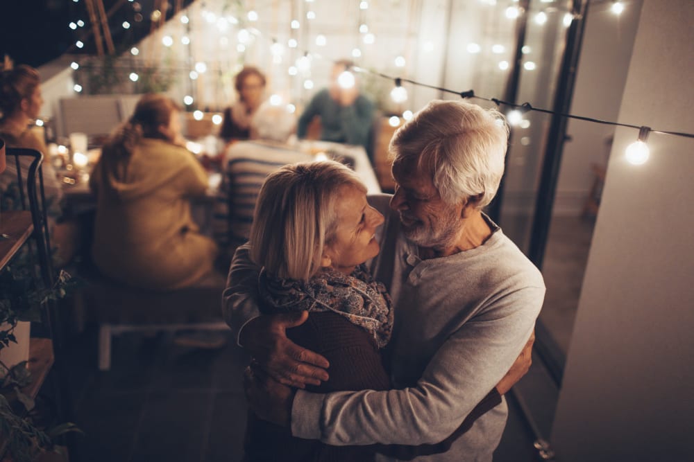senior couple dancing at The Vista in Esquimalt, British Columbia.