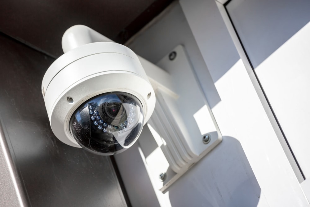 Surveillance cameras and cutting edge security at Trojan Storage of Bothell North Creek in Bothell, Washington