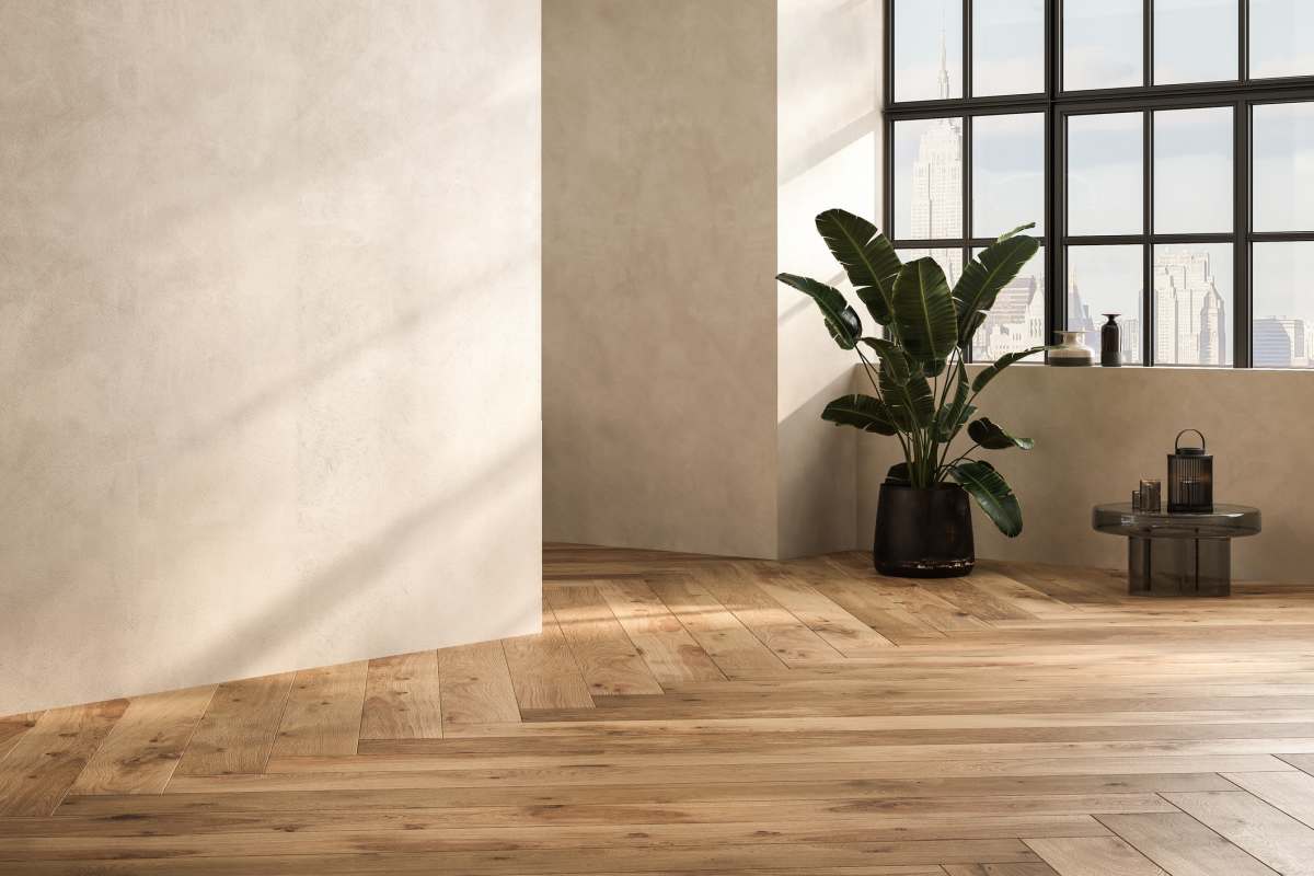 A vibrant room with indoor plant at Pinnacle at Afton in Richmond, Virginia