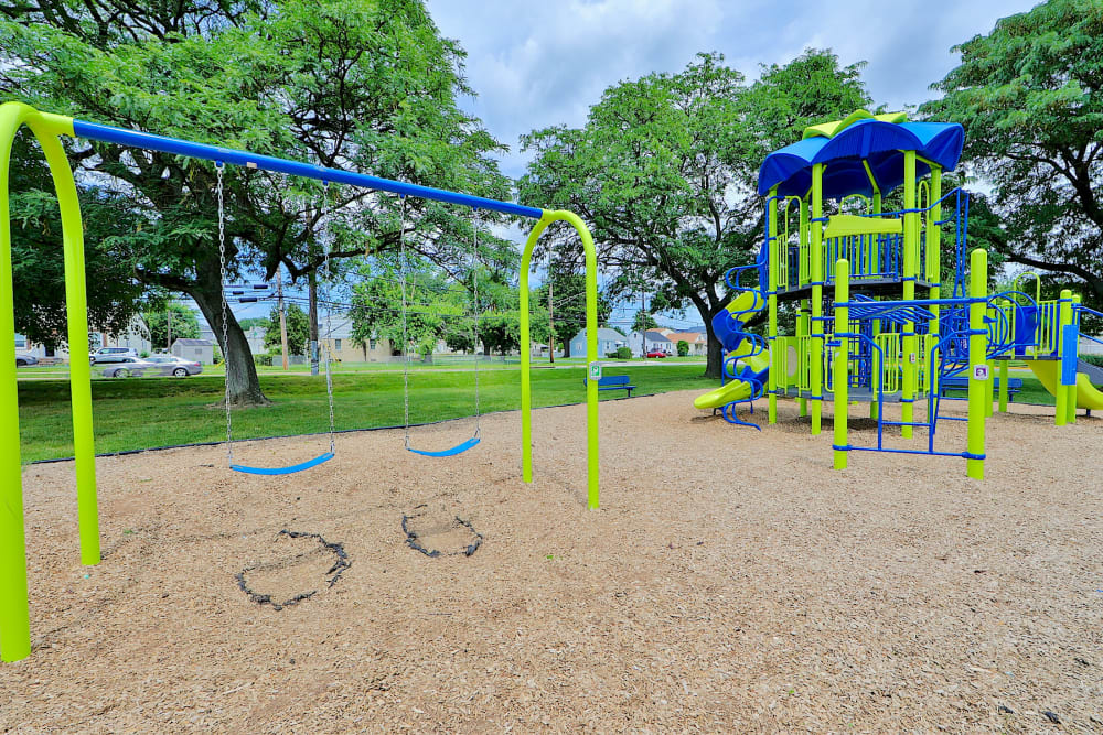 Playground at Parkway Manor Apartments in Irondequoit, New York