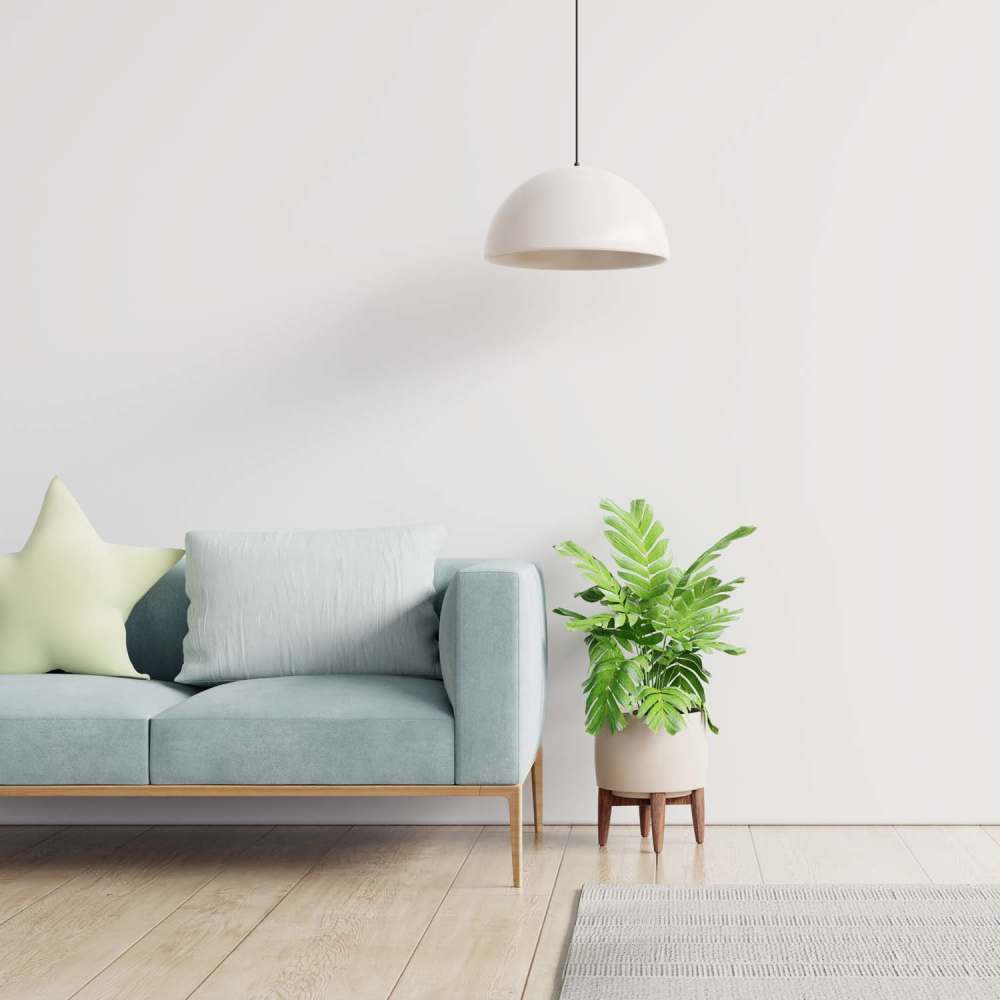 Living area of an apartment home at Yale Street Commons in Bridgeport, Connecticut 