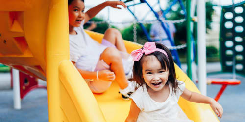Playground at Valencia Trace in Orlando, Florida