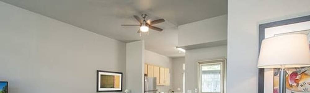 Vaulted ceilings at Octave in Davis, California