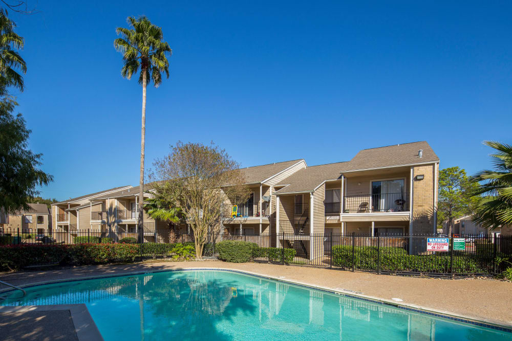 swimming pool at Morgan Bay in Houston, Texas