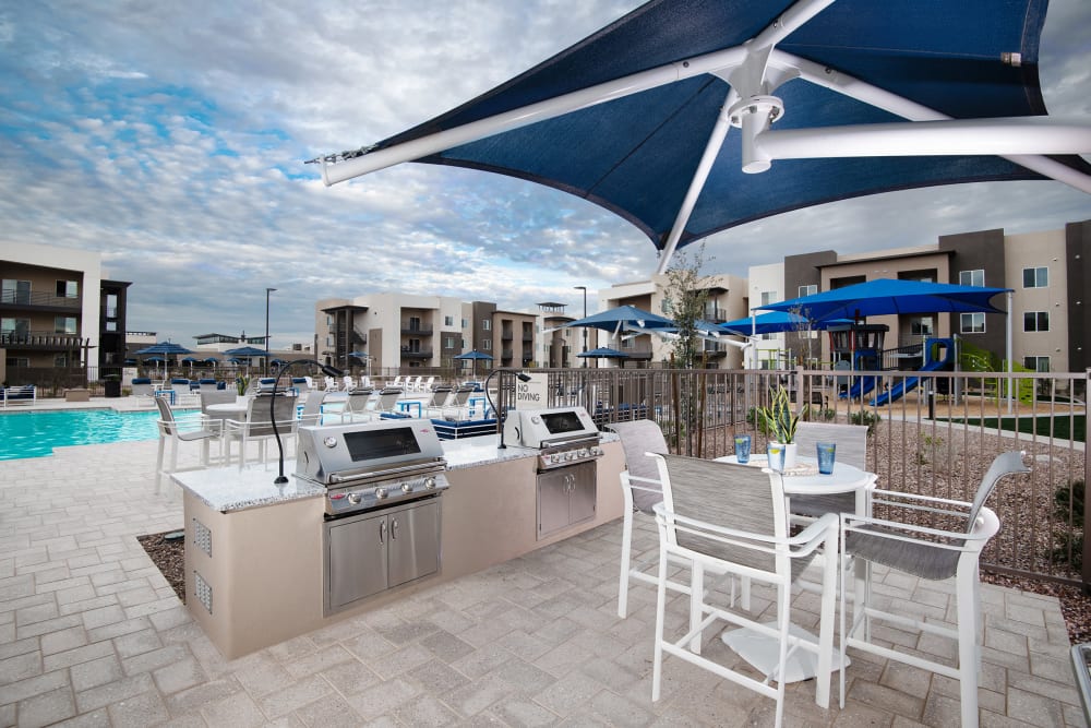 Beautiful Outdoor Lounge at Sky at Chandler Airpark in Chandler, AZ