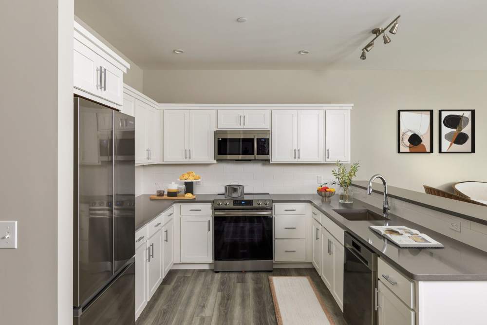 Modern Kitchen at Westgate, an Eagle Rock Community | Apartments in Westgate Fishkill, NY