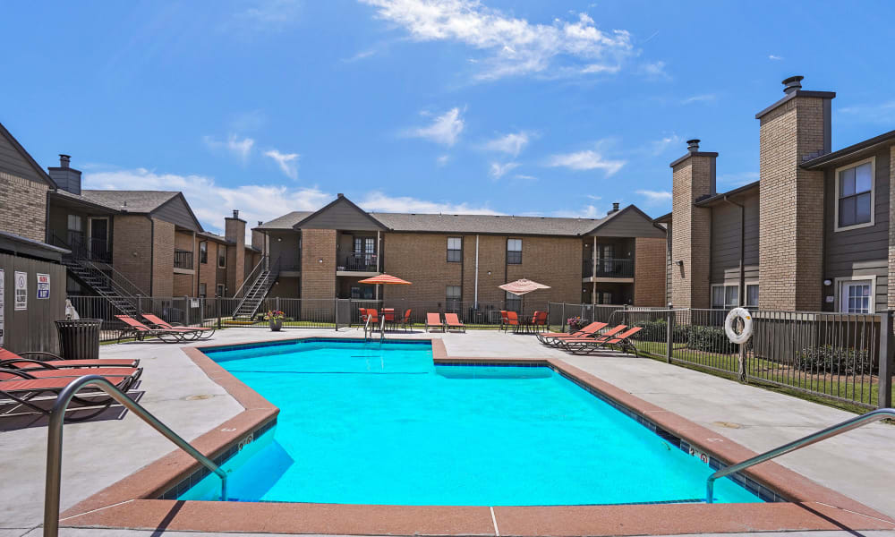 the Pool at Cimarron Pointe Apartments in Oklahoma City, Oklahoma