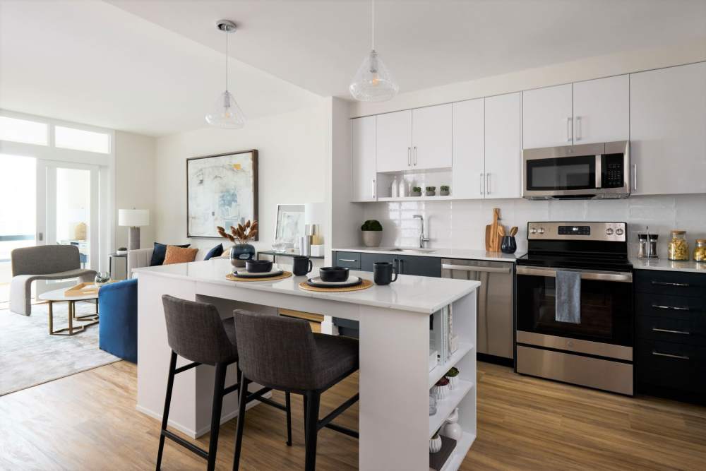 One Bedroom With Sunroom | Meridian 2250 at Eisenhower Station | Luxury Alexandria VA Apartments
