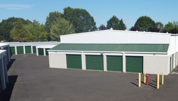 Drive-up storage units in a variety of sizes at Private Storage Systems in Escondido, California