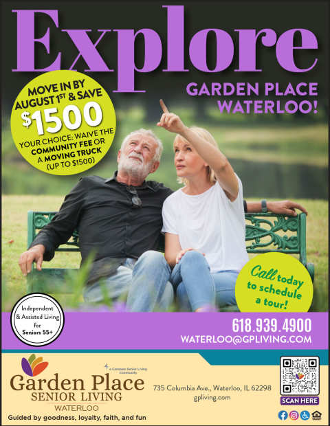 Explore flyer at Garden Place Waterloo in Waterloo, Illinois