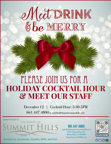  Meet Drink and Be Merry flyer