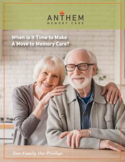 Anthem Flyer at Franklin Place Memory Care in Franklin, Wisconsin