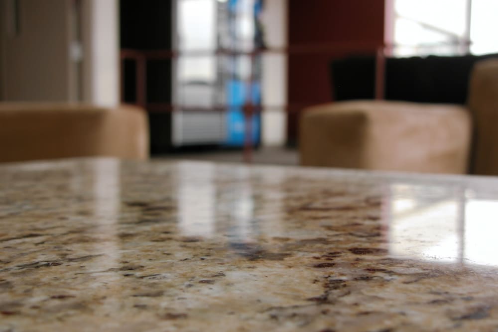 Model Living Room at Enchanted Springs Apartments in Colorado Springs, Colorado