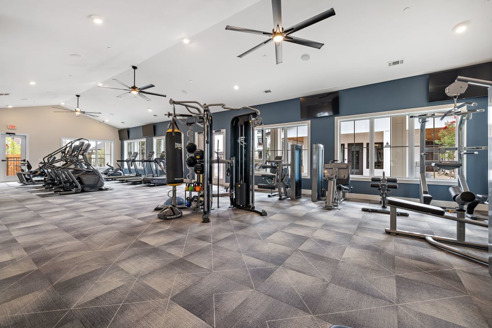 24/7 fitness center at The Avery in Austin, Texas