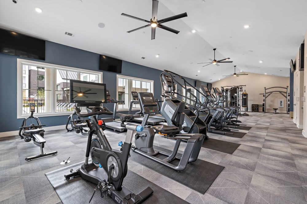 24/7 fitness center at The Avery in Austin, Texas