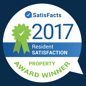 ComCapp in San Antonio, Texas was a Satisfacts Resident Satisfaction Property Award Winner in 2017
